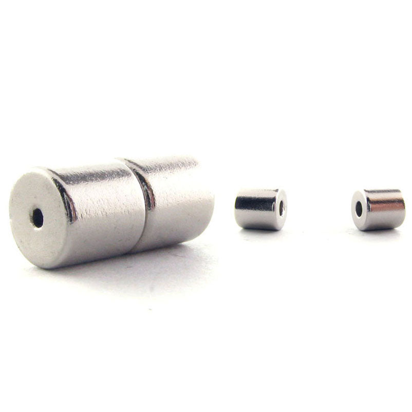 11mm MAG-LOK Magnetic Jewelry Clasp - Silver Plated - 1 set
