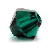 4mm Swarovski Crystals Emerald S4C01