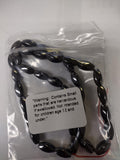 5X12mm Magnetic Hematite Twist Mh40