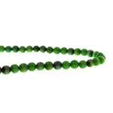 4mm Fiberoptic Cats Eye Round Brt Green 4CE02