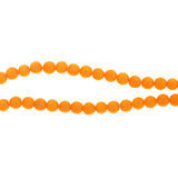 4mm Fiberoptic Cats Eye Round Med Orange 4CE24