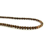 6mm Fiberoptic Cats Eye Round Brown 6CE26