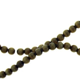 6mm Fiberoptic Cats Eye Round Brown 6CE26