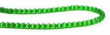 4mm Fiberoptic Cats Eye Round Brt Green 4CE02 - Mi Amore