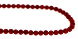4mm Gemstone Rounds Coral 4GR04