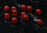 6mm Gemstone Rounds Carnelian Gr19