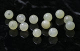 6mm Gemstone Rounds Nephrite Jade Gr20