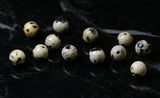 6mm Gemstone Rounds Zebra Stone Rounds Gr23