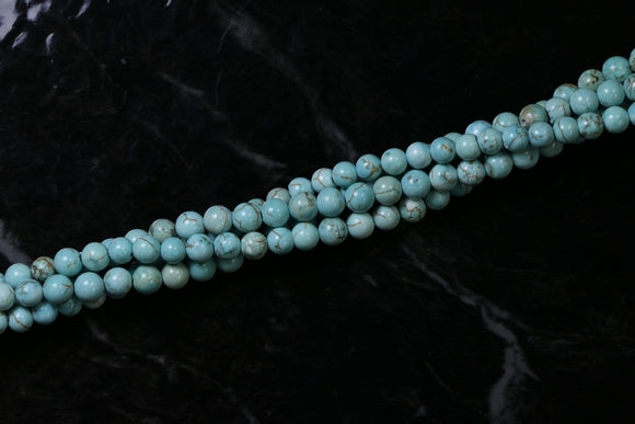 5.5mm Gemstone Round African Turquoise GR38