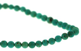 6mm Gemstone Rounds Chinese Turquoise Gr24 - Mi Amore