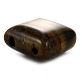 10X10mm Gemstone Spacer Tigers Eye GRS01
