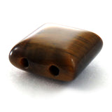 10X10mm Gemstone Spacer Tigers Eye GRS01