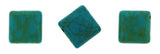 10X10mm Gemstone Spacer Afric Turquoise GRS03 - Mi Amore