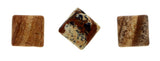 10X10mm Gemstone Spacer Picture Jasper GRS06 - Mi Amore