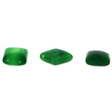 10x10mm Gemstone Spacer Emerald 25pc GRS17
