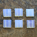 10X10 Gemstone Spacers Opal Grs23