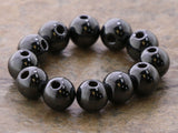 6mm Hp Magnetic Hematite Round HPM06