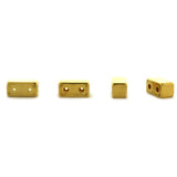 Magnetic Clasp 2 Hole Gold Plated Sets Of 10 MC04