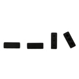 Magnetic Clasp 3 Hole Black Epoxy Sets Of 10 MC09