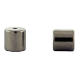 6mm Magnetic Clasp Set Of 10 Maglok Silver Barrel MC16