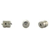 8mm Magnetic Clasp Set Of 12 Maglok Silverplate Loop MC25