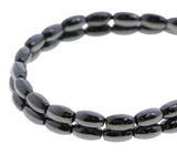 4X7mm Magnetic Hematite Rice/Oval Mh48