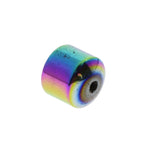 6mm Magnetic Hematite Rainbow Drum Mh58