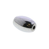 5X8mm Magnetic Hematite Silverplated Rice Mh61