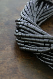 4X6mm Magnetic Hematite Tube Mh08