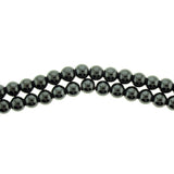6mm Magnetic Hematite Round Mh10