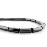 5X12mm Magnetic Hematite Hexagon Tube Mh18