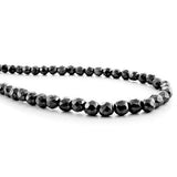 4mm Magnetic Hematite Faceted Round Mh30