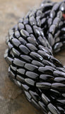 5X12mm Magnetic Hematite Twist Mh40