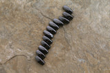 5X12mm Magnetic Hematite Twist Mh40