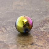 8mm Magnetic Hematite Rainbow Round MH44