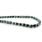 6X6mm Magnetic Hematite Bicone Mh45