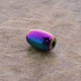 5x8mm Rainbow Rice Magnetic Hematite MH83