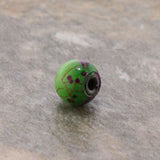 6mm Magnetic Marble Round Seagreen MM01