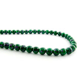 6mm Magnetic Marble Round Dk Green MM03