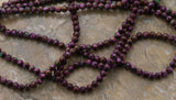 6mm Magnetic Marble Round Brown MM07