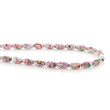 6X12mm Magnetic Marble Rice White MM11