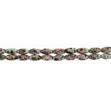 6X12mm Magnetic Marble Rice White MM11