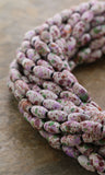 6X12mm Magnetic Marble Rice White MM11