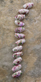 6X12mm Magnetic Marble Rice White MM11