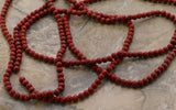 6mm Marbelized Red Magnetic Round MM15