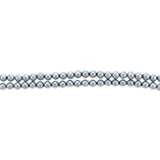 6mm Magnetic Pearl Med Silver Gray Round MP20