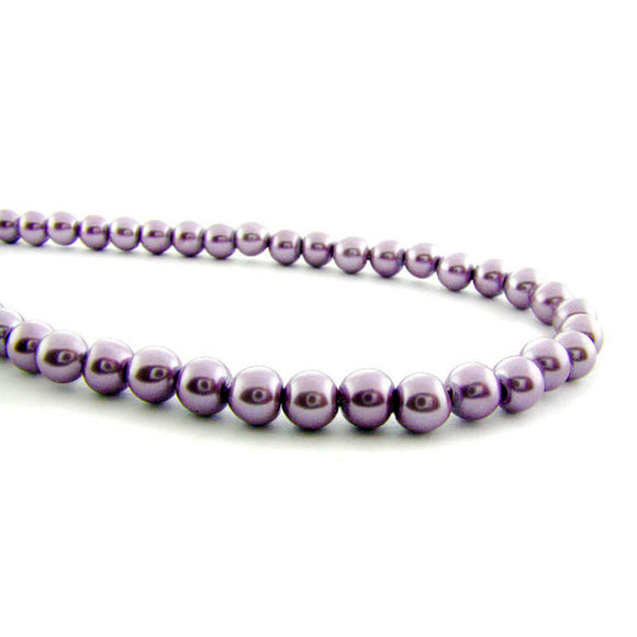 6mm Lavender magnetic pearl MP23