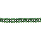 6mm Magnetic Pearl Mossy Green Round MP39