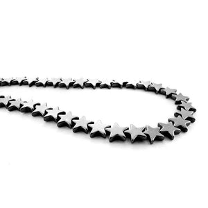 8mm Non-Magnetic Hematite Stars NMH12