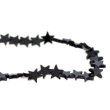 Non-Magnetic Hematite Star Beads NMH18